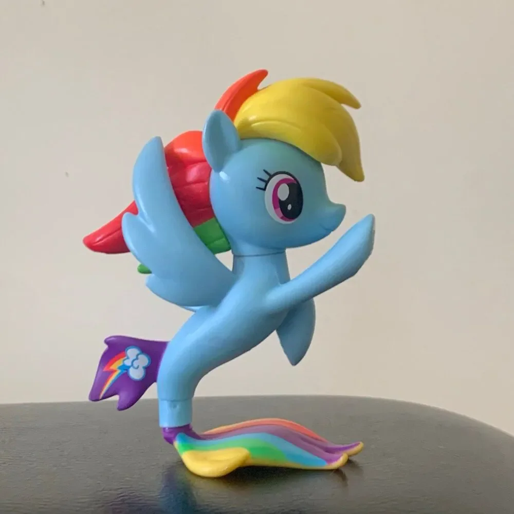 Hasbro My Little Pony Rainbow Dash Seapony Friendship Magic Figure Mermaid Tail